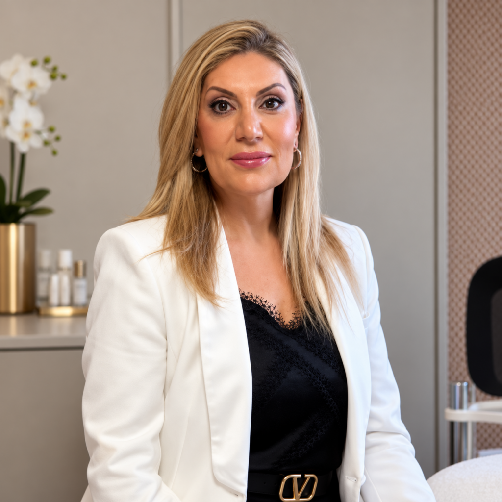 Schoonheidsspecialiste van Bella Contour in Hengelo in de salon